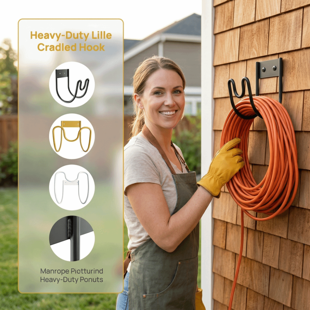 Soporte para manguera de jardí - Gardena Hose Flex reseña y precio